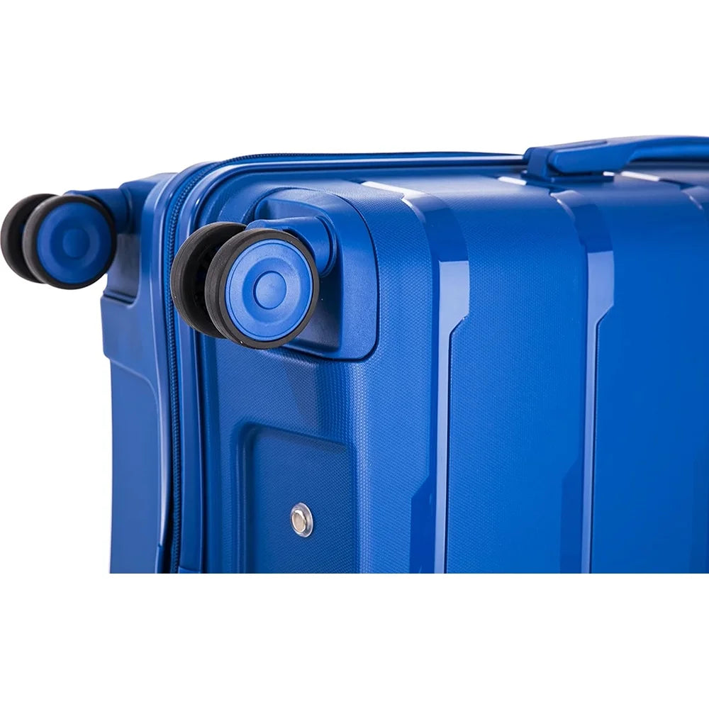 27"- Wheel Spinner (Open Rockland Hardside Luggage, Blue, Box) 23", Pasadena 19",
