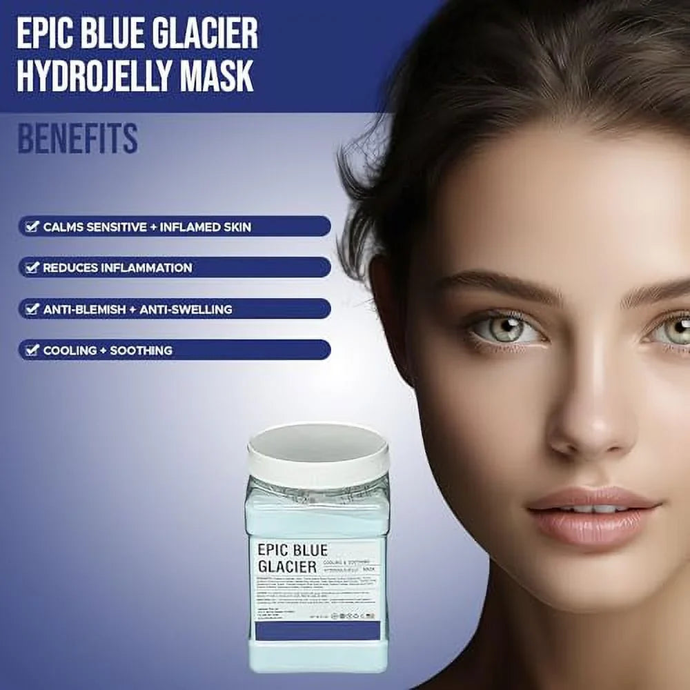 off Spot Natural | Mask Treatment - Skin & Lab Luminous - Types Glacier Facial Reducing Peel fl Professional Epic Anti-Aging, Suitable Pack Blue Jelly Dark All Skin Mask, 30 oz Skin for