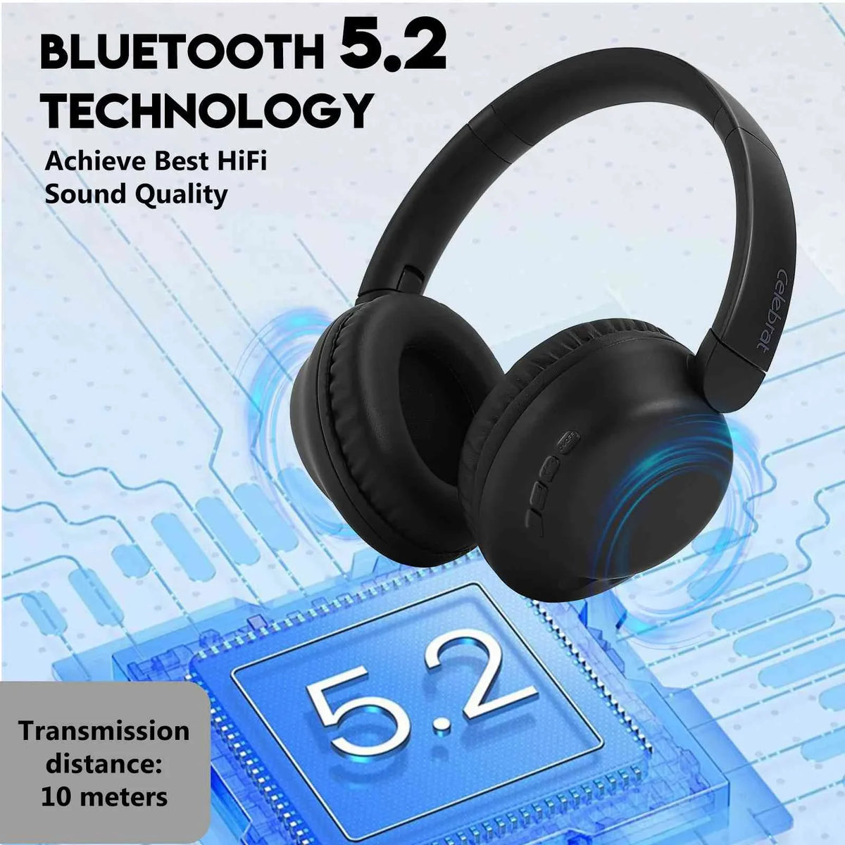 The Deep Asus for with Ear Call ZB601KL/ZB602K Resolution Bluetooth High Support Stereo (M1) Max Bass UrbanX UX991 Wireless Audio Over Superior Comfort Pro Zenfone Headphones Earphones phone Mic