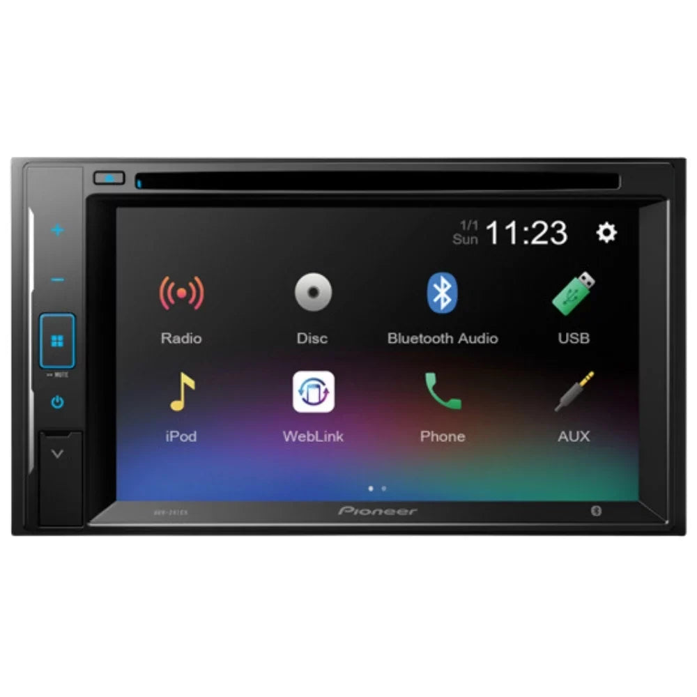 KIT4971 Kit/in-Dash Digital DVD/CD Receiver Touchscreen Car Media Jetta with GLI Bluetooth/Backup Camera/Installation for 6.2" AM/FM Bundle 2002-2005 Double Stereo Pioneer DIN Volkswagen W/ AVH-241EX