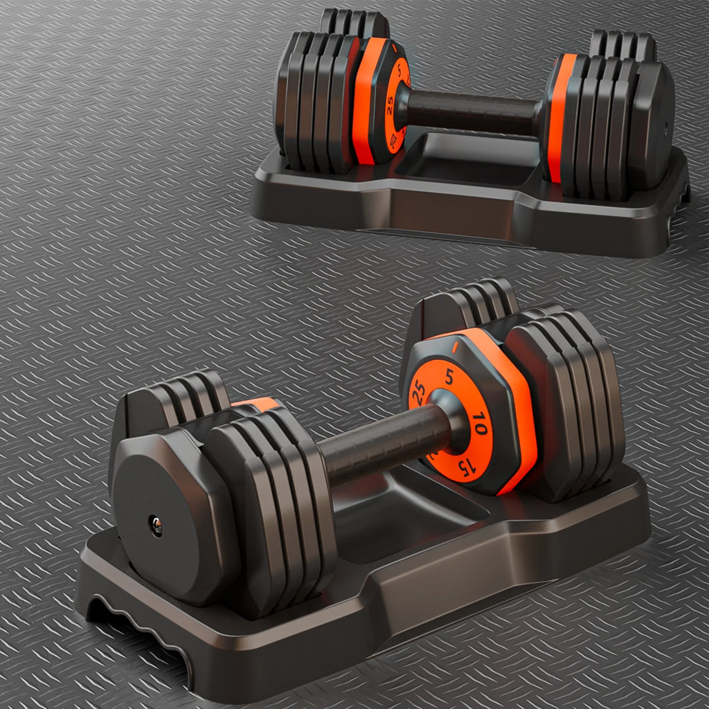 pounds per 54.0 - home Upgrade grip! and 25 Adjustable (pair) weight gym your Set Handle dumbbell Dumbbell - Anti-Slip with secure - adjustable with
