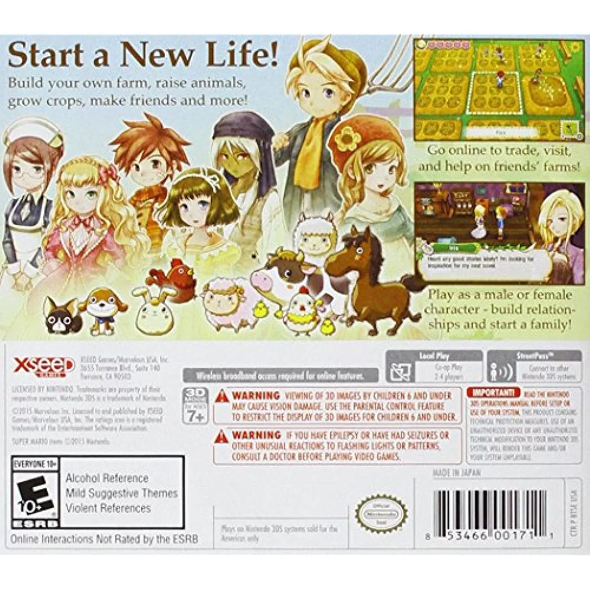 Seasons Nintendo Of - 3Ds Story