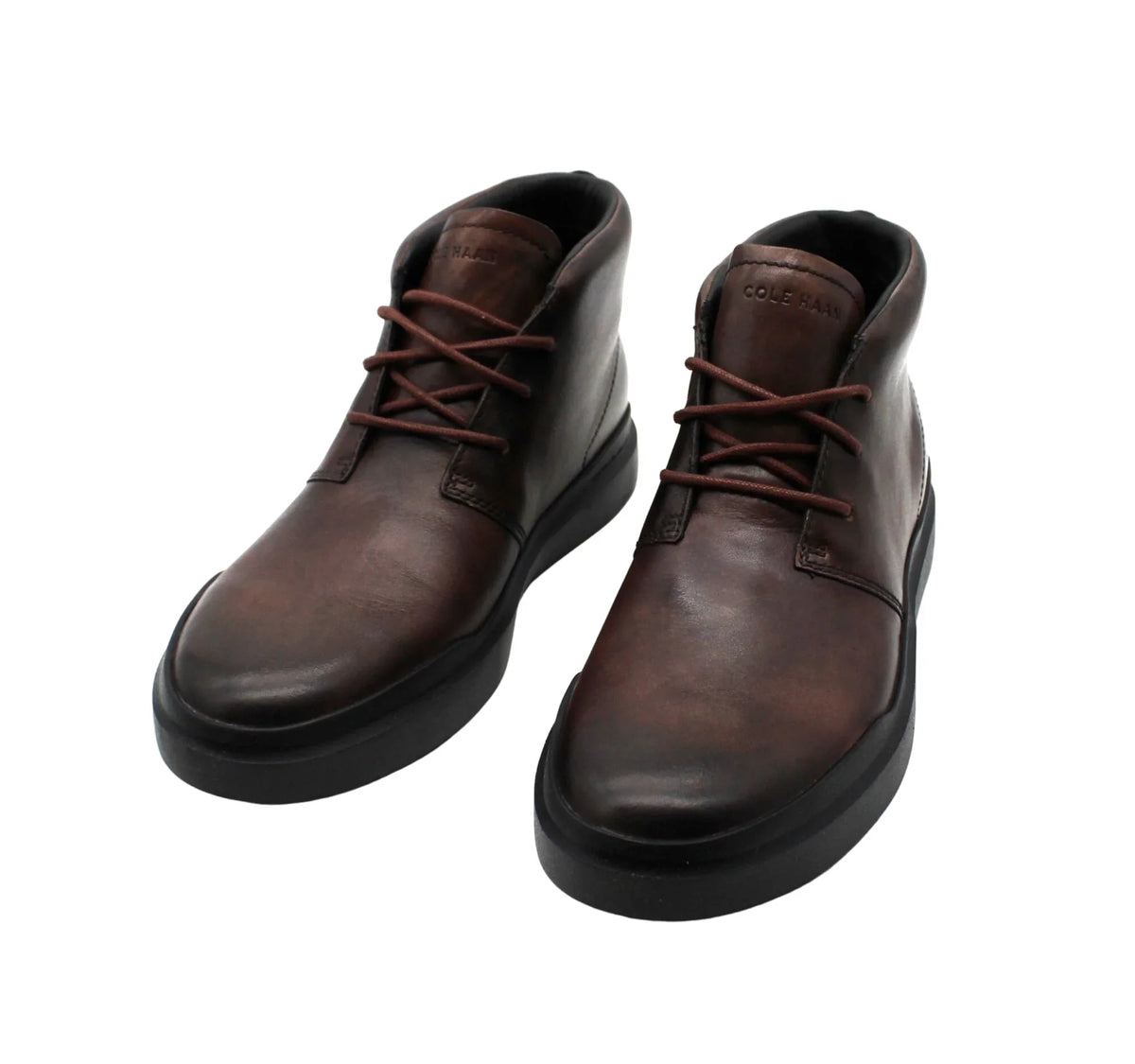 Cole Rally Chukka Chukka Leather (9.5) up GrandPro Mens Lace Haan