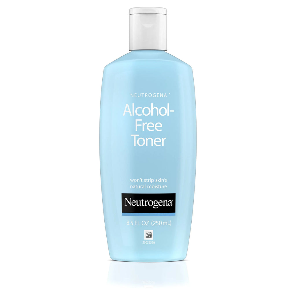 Toner, Facial with Neutrogena Hypoallergenic Alcohol-Free and Formula Oil-