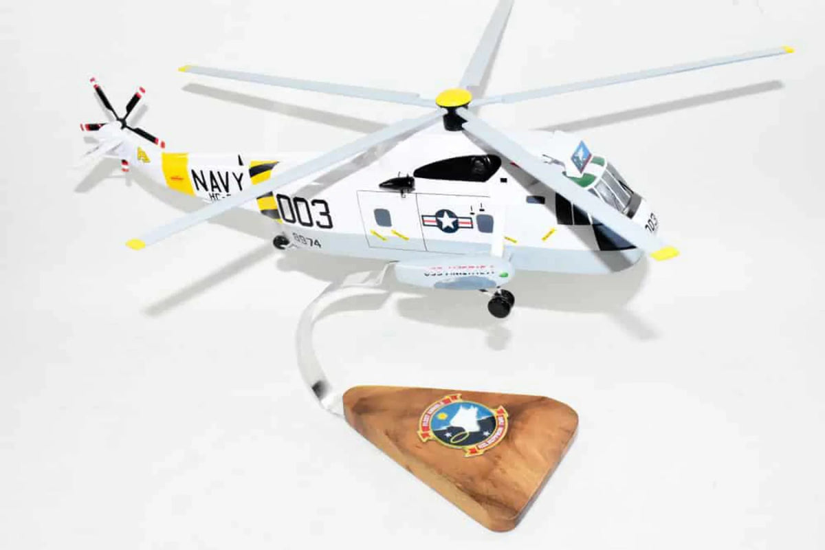 Scale KING™, SH-3 Model Sikorsky® Angels 16 SEA HC-2 Fleet Mahogany (1974),