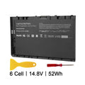 Replace EliteBook Battery Ultrabook 9480m for BT04XL Folio HP