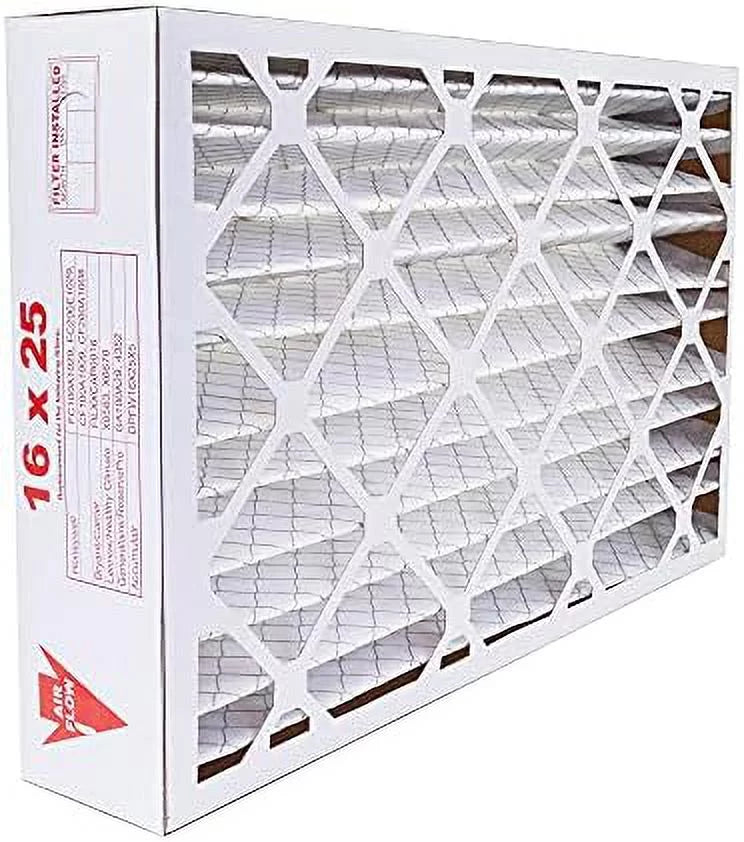 2-Pk, FC100A1029 8 MERV CF200A1008 Filter The For HV 16X25x5 Furne CF200D1625, In Replement Dust Air Made