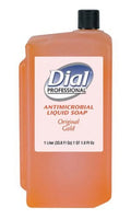 Soap, Dispenser of Gold 1L (Pack Refill Hand Antibacterial Professional Bottle 8) Dial Liquid
