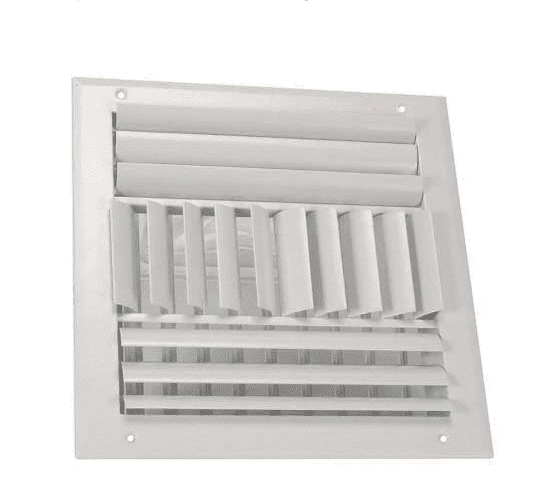 Vertical/Horizontal X 17.65"w Full Adjustable X Dimensions: HVAC 17.65"h Cover 4-Way Direction Duct Air Control Aluminum Curved 16"w Diffuser Outer - - Vent Supply Blade Airflow 16"h
