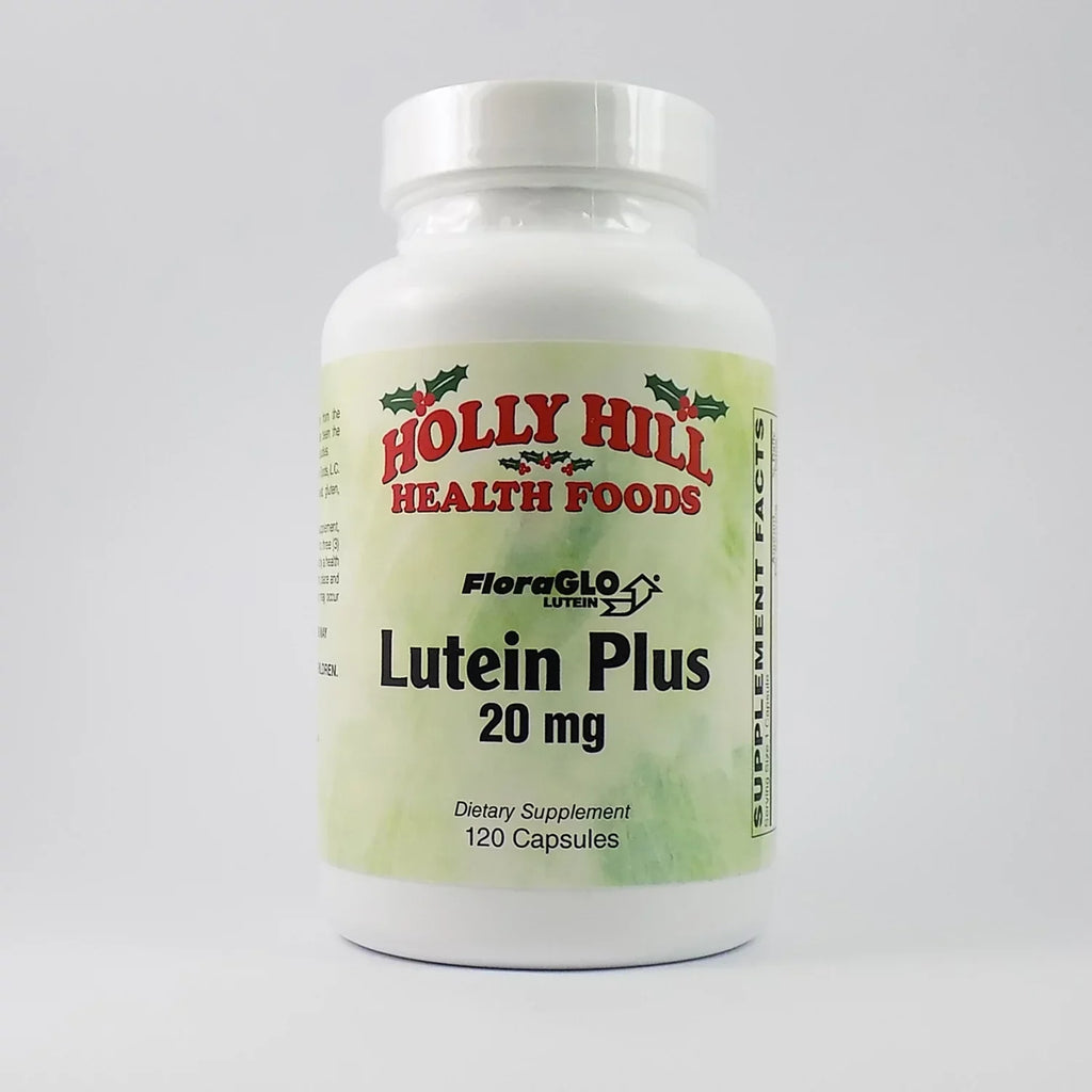 Plus With Foods, Hill FloraGLO, Holly Lutein Capsules 120 Vision For Health Support