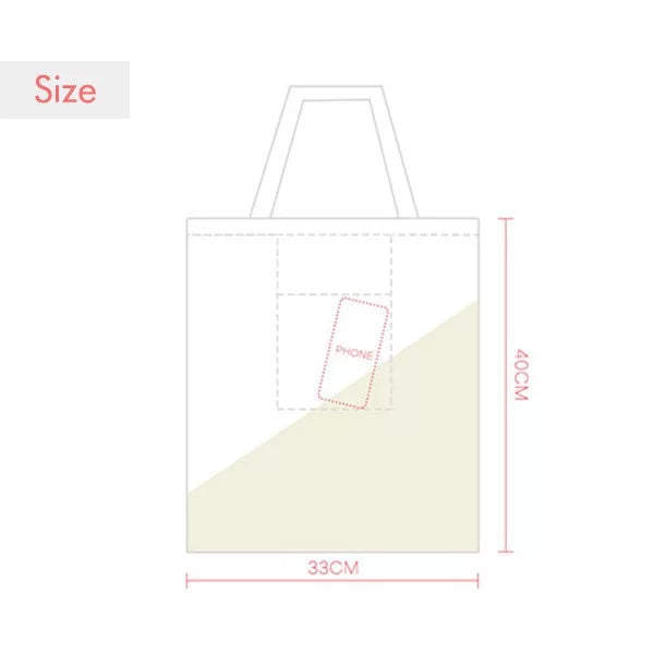 Sack Greening Expression Headwaters Shoulder Environmental Canvas Bag Tote