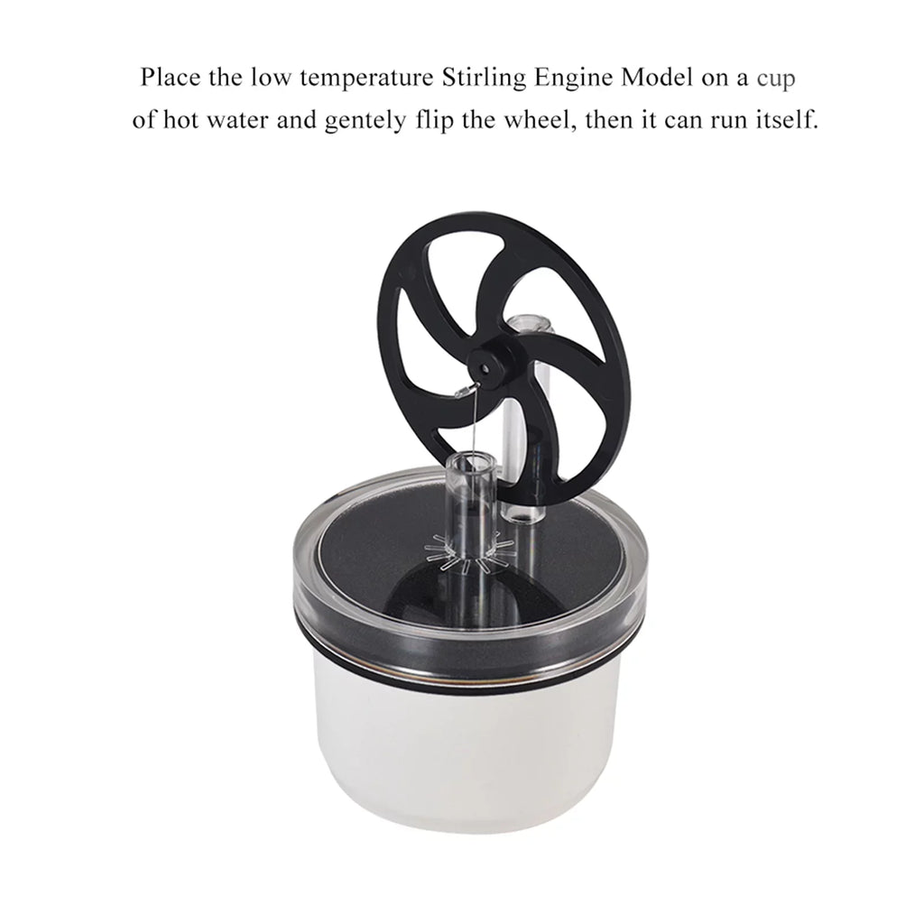 Engine Stirling Toy Aibecy Temperature Motor Heat Model Low Education