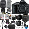 Bundle!! 18-55mm SLR ||32GB ||3 Nikon Kit Amazing Camera Digital D5300/D5600 Value Lens