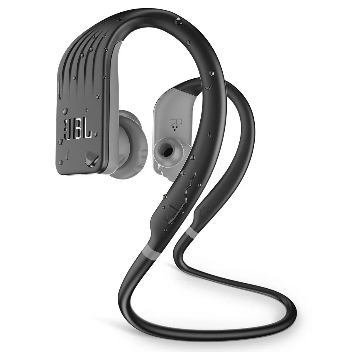 One-Touch In-Ear Waterproof with Headphones Remote JUMP Sport Endurance Wireless (Black) JBL