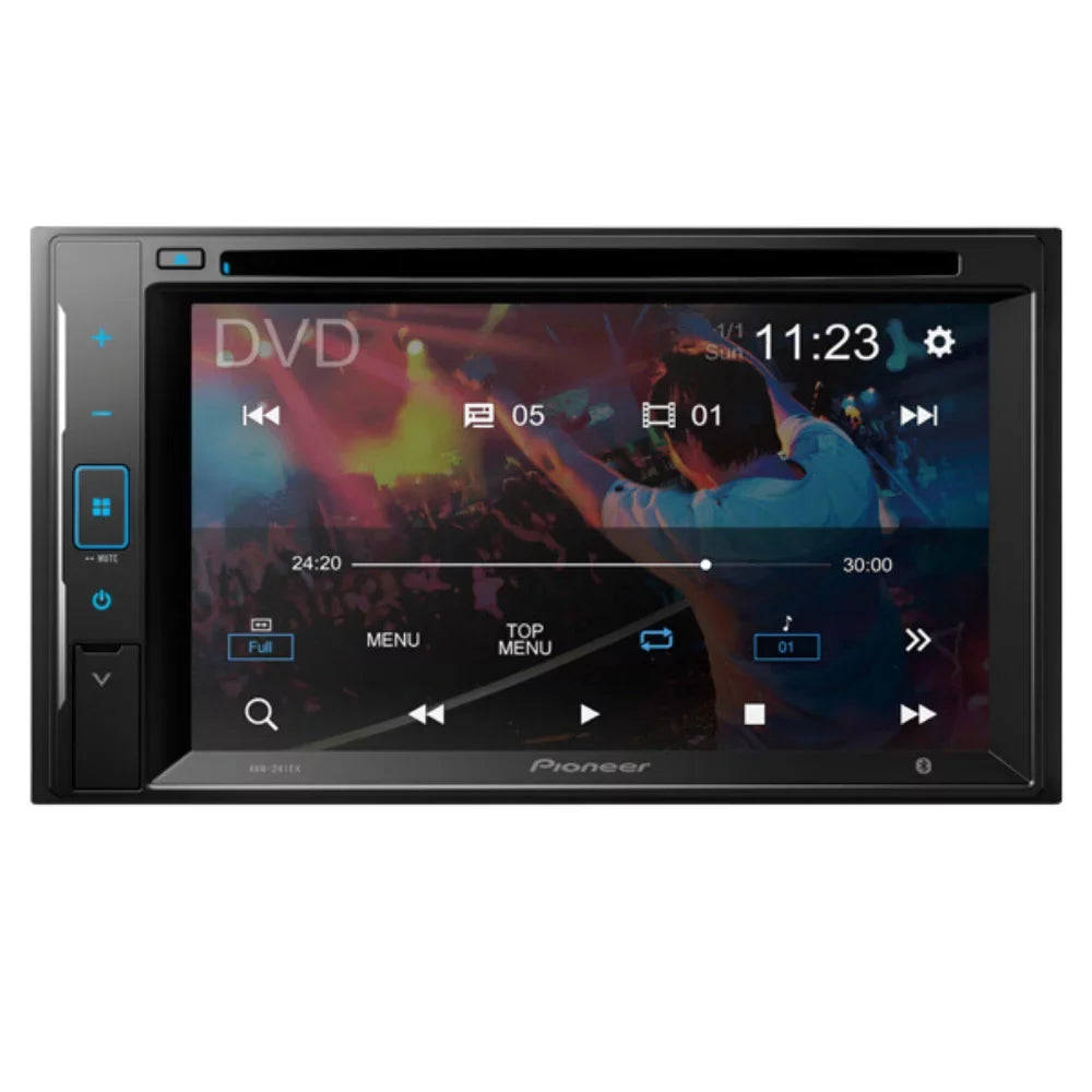 KIT4971 Kit/in-Dash Digital DVD/CD Receiver Touchscreen Car Media Jetta with GLI Bluetooth/Backup Camera/Installation for 6.2" AM/FM Bundle 2002-2005 Double Stereo Pioneer DIN Volkswagen W/ AVH-241EX