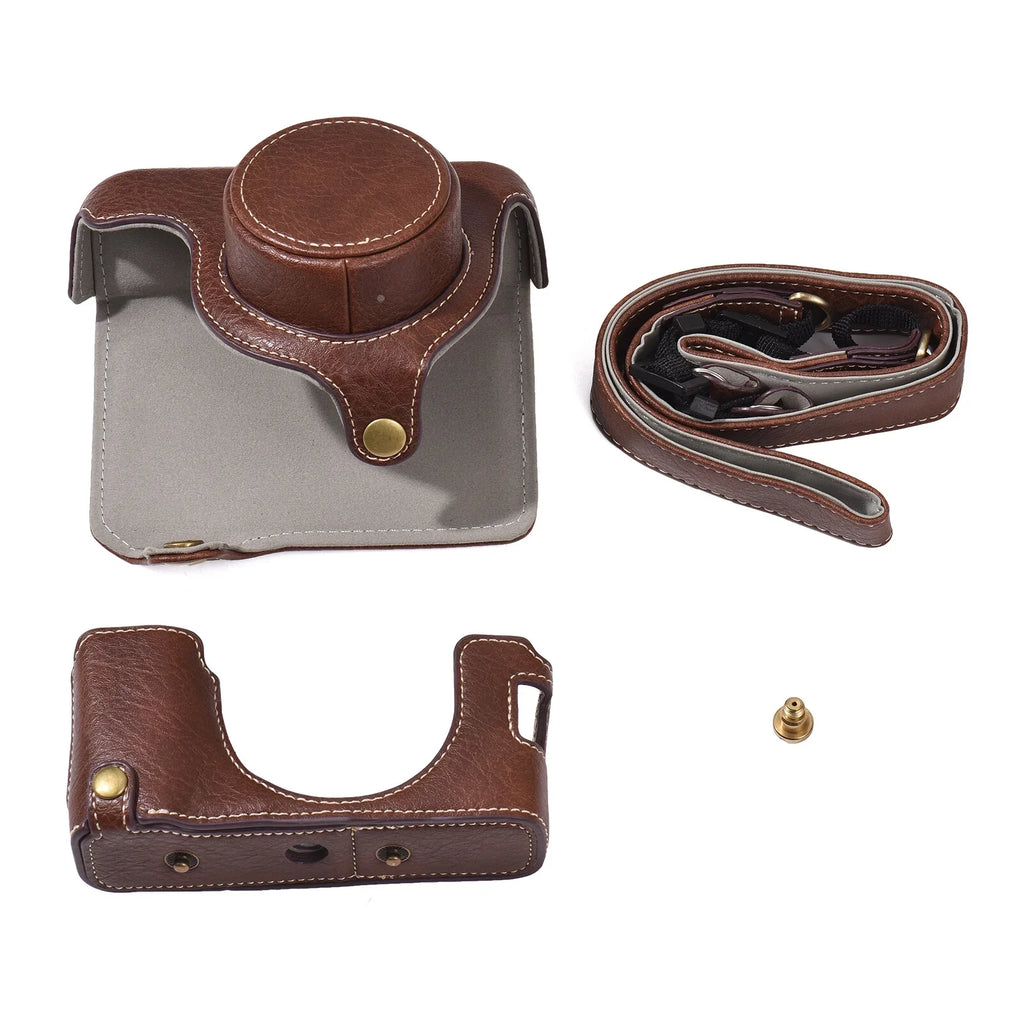 with Synthetic for Leather Fujifilm Carry Case X100F Camera Camera Strap X100V/ Shoulder Portable Camera Bag Replacement