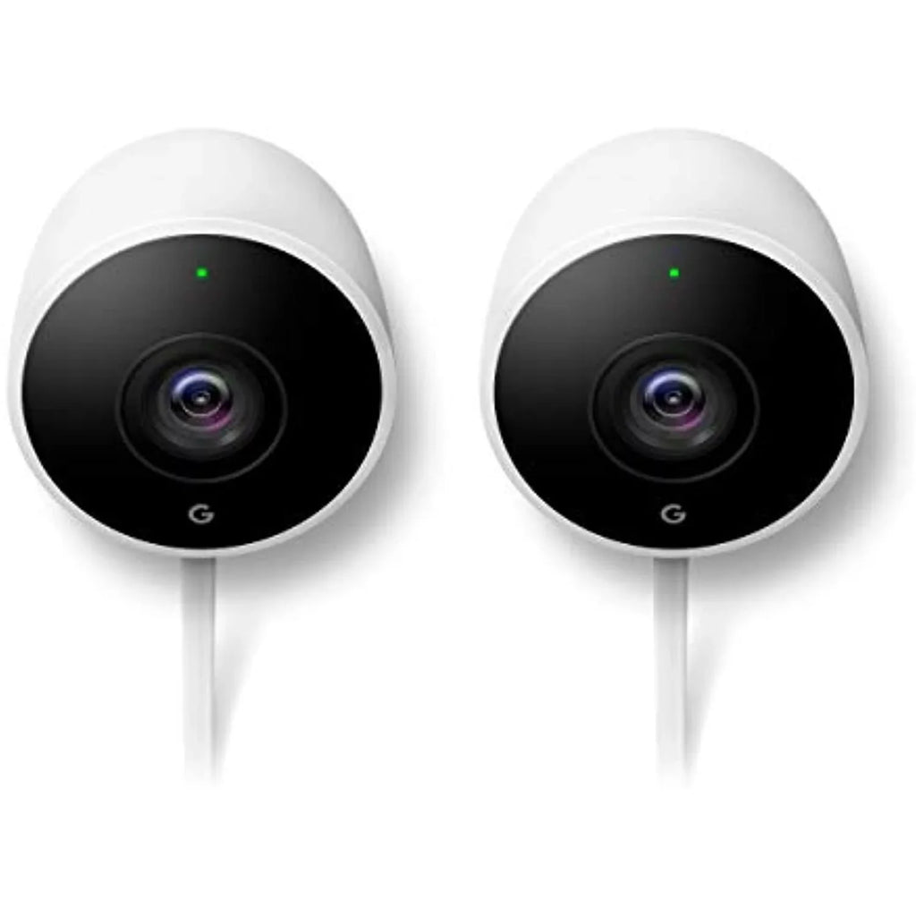 Your - exterior Cam Camera Control exterior with 1st Nest - Phone Night Google Vision - - 2-Pack with Camera Generation Weatherproof Surveillance