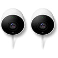 Your - exterior Cam Camera Control exterior with 1st Nest - Phone Night Google Vision - - 2-Pack with Camera Generation Weatherproof Surveillance