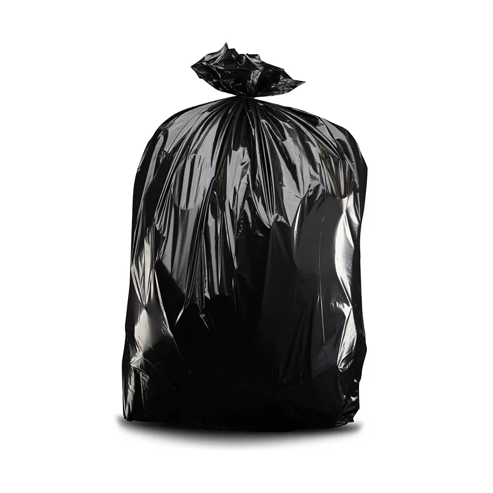 Black 25 Gallon Plasticplace Count, Bags, Contractor 55-60