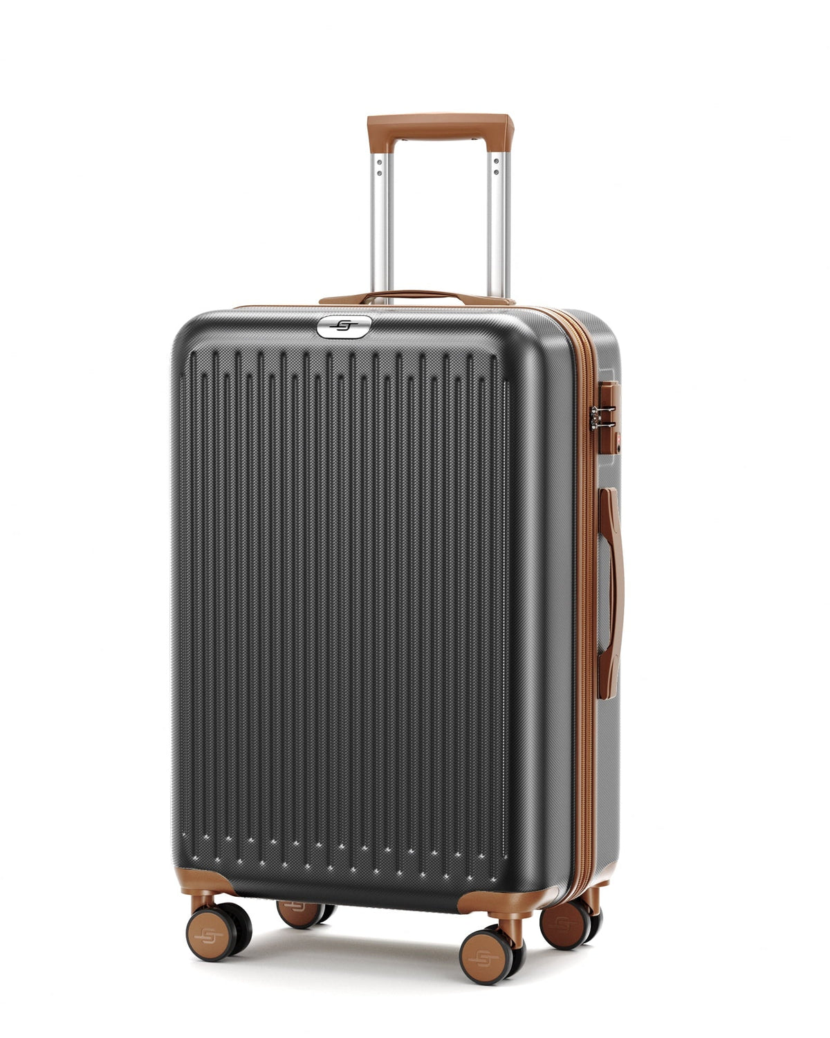 Carry Suitcase with Wheels Luggage Airline TSA Expandable Lock Approved on with 20-Inch Crtynell Spinner