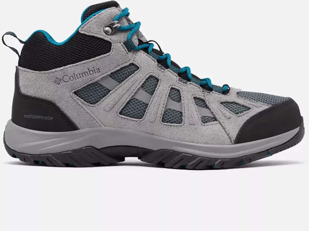 9.5 Mens Columbia Graphite Redmond Mid Black - III Shoe Wide exterior dimension: Waterproof
