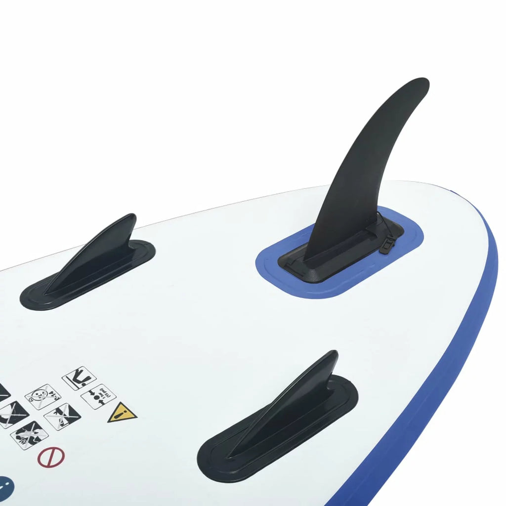 Blue Paddle White ametoys Board Set Inflatable Surfboard and