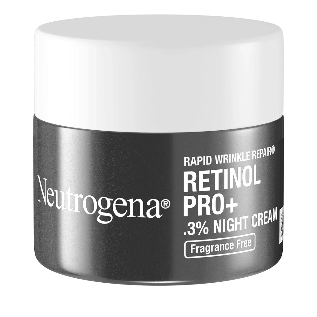 Oz Neck Cream, Revitalize Neutrogena Repair Wrinkle Formula, with Fragrance-Free Pro+ Moisturizer Face Anti-Aging - & Night Retinol Retinol, Skin 0.3% 1.7 Your Rapid