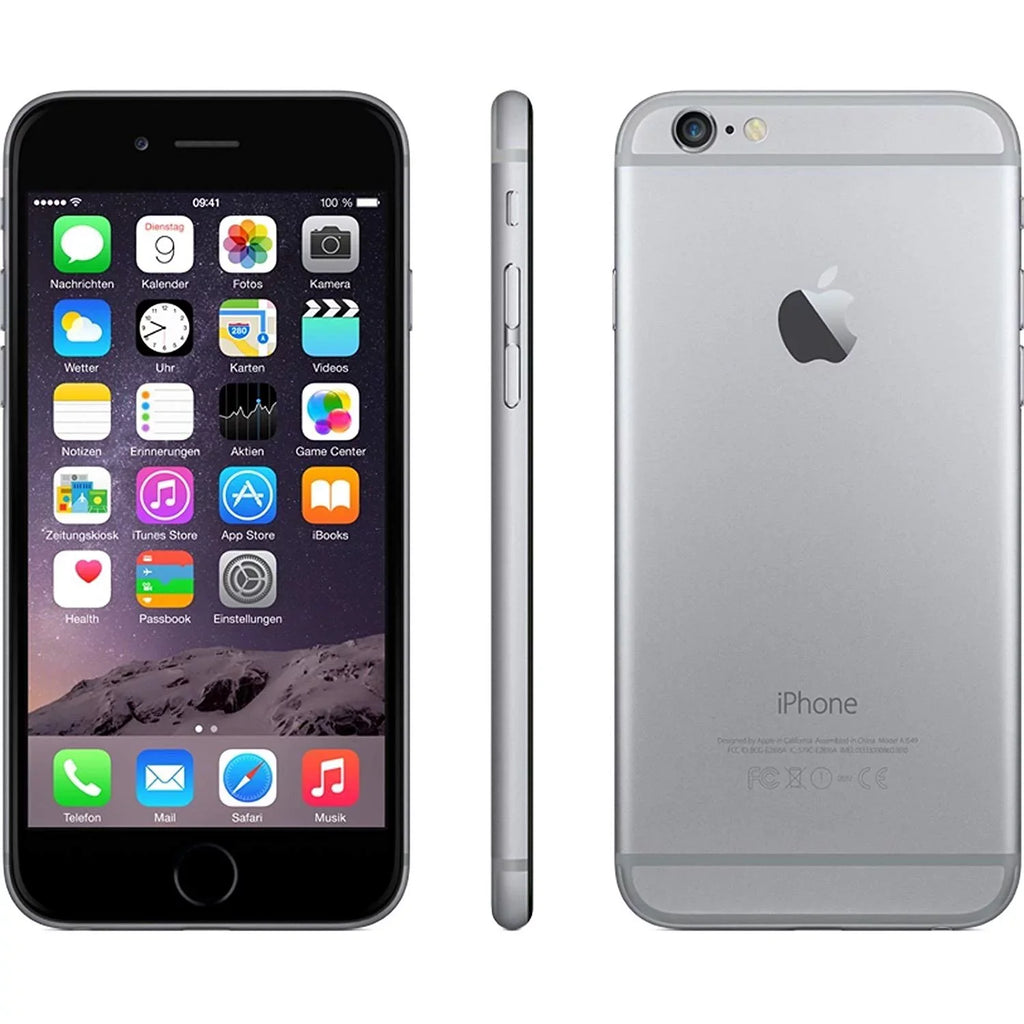 6 iPhone Restored 64GB Plus (Refurbished) Space Gray (Unlocked)