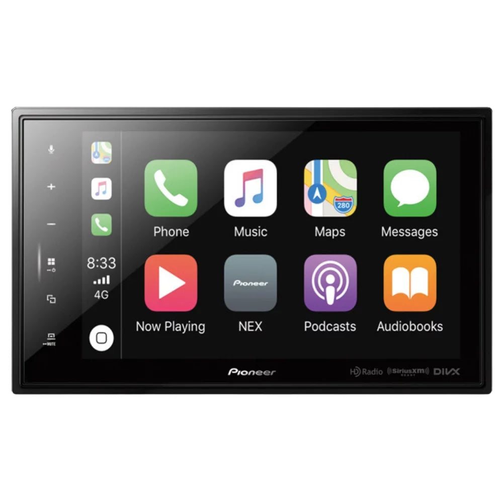 and New Receiver Digital Pioneer Multimedia 8" License Camera Plate DMH-C5500NEX