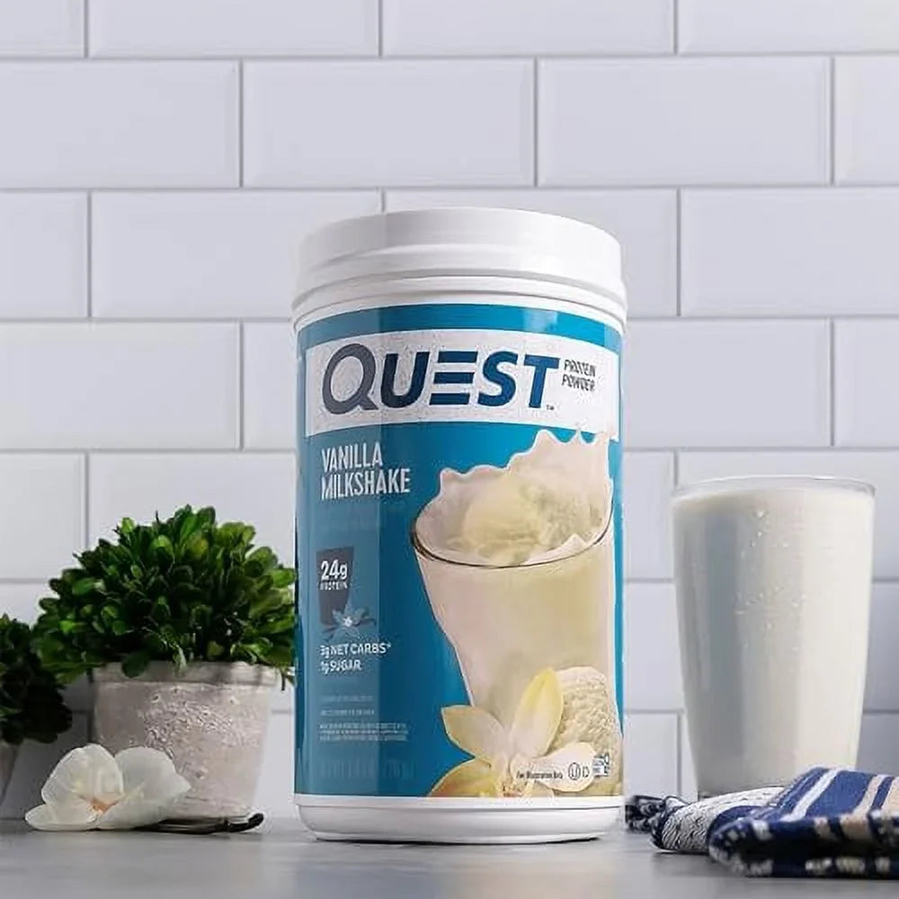 1.6 Milkshake, Quest 25.6 Protein Vanilla oz 24g Protein, Powder, lb.,