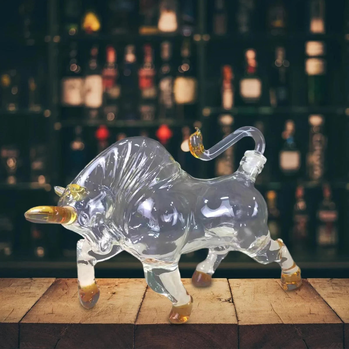 Brandy Bull for 1500ml Decanter Glass design Vodka Shaped Novelty