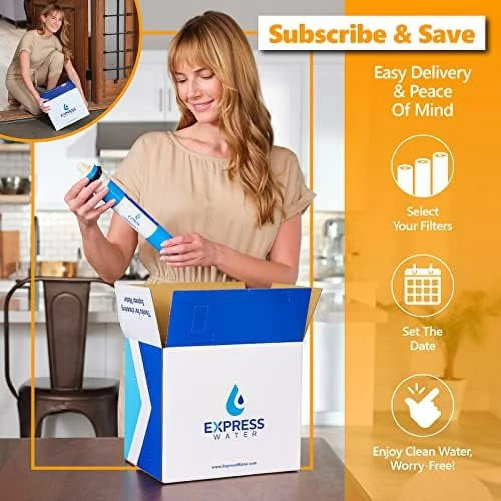 Osmosis liquid Carbon Year Set System 10 SED 14 Sediment Inch Filters, GAC, Replacement PAC Filters Filters Filter ACB, dimension Reverse Filters, 2