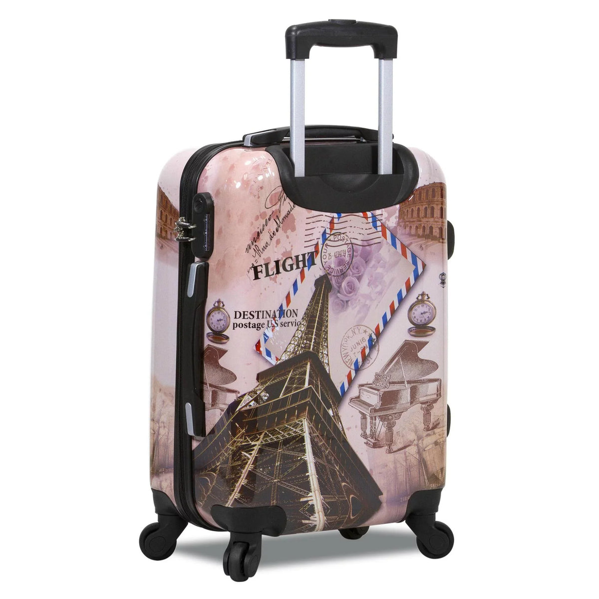 Spinner Paris Collection Traveler Set 3-Piece Luggage World Hardside