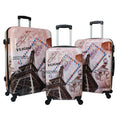 Spinner Paris Collection Traveler Set 3-Piece Luggage World Hardside