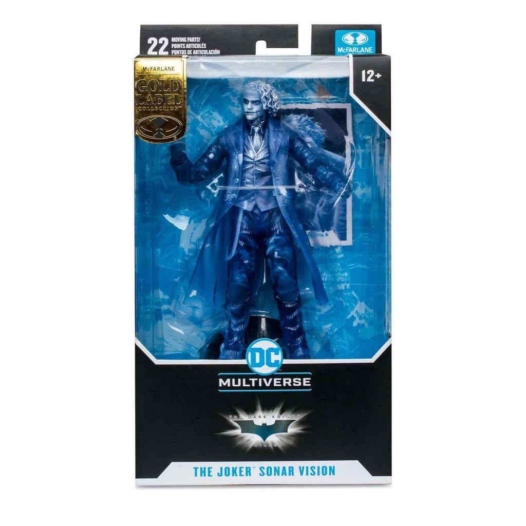 Label The Vision Multiverse Gold Action Joker DC Sonar Figure