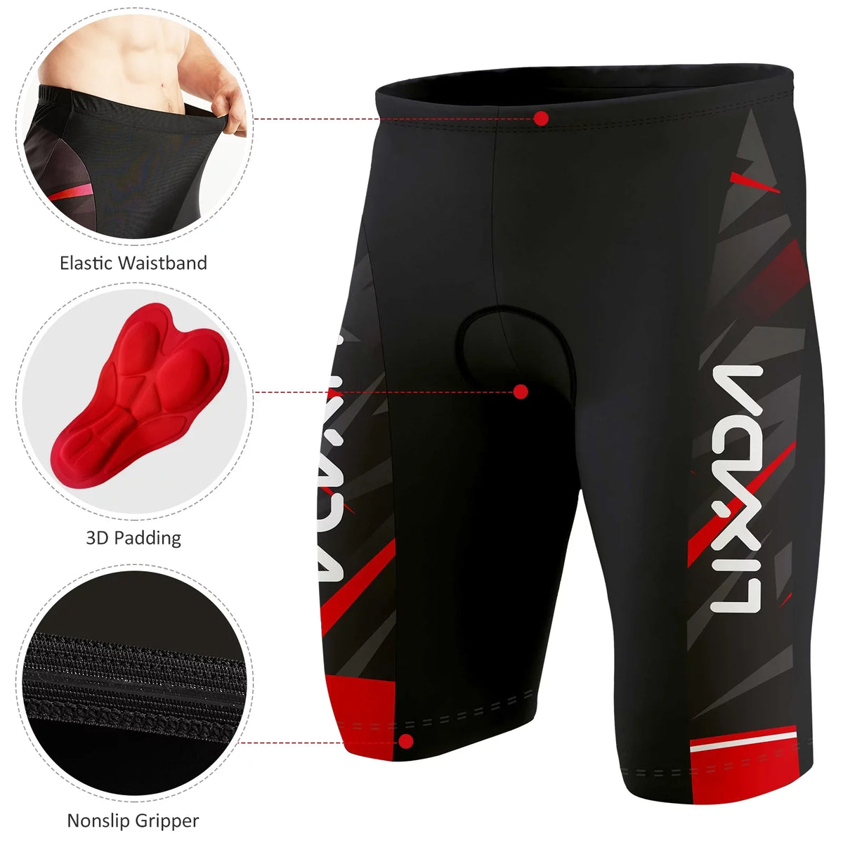 Breathable Sleeve Bike Men's Sleeve Sleeve And Cycling And Shirt+3d Zdhf Set Bike Sleeve Suit Qahm And Shirt Cushion Mtb Set Lixada Bike Padded Jersey,Breathable Padded Men Mtb Shirt Shirt Padded
