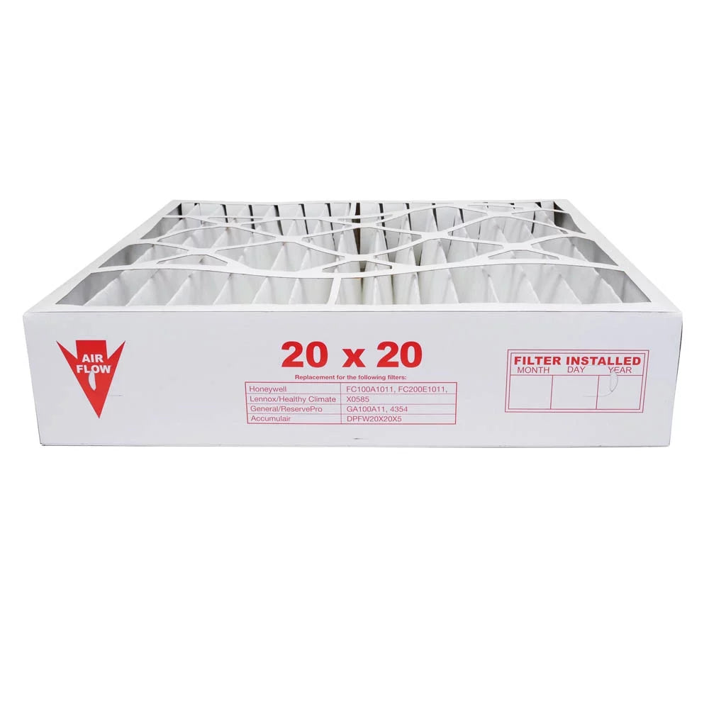 Replacement FC100A1011 6-Pack MERV Air - ALLERGY Filter Honeywell AIRx 20x20x5 11,