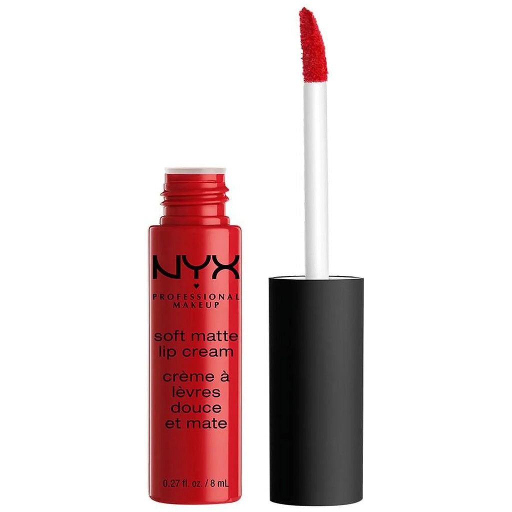 NYX Professional Makeup Cream Liquid 0.27fl 2 Amsterdam Soft Pack oz Lip Lipstick, Lightweight of Matte