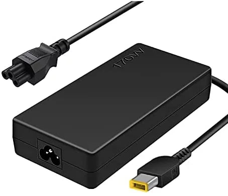 Carbon Lenovo Charger ADL170NDC2A Adapter X1 for 3rd Generation 170W ThinkPad