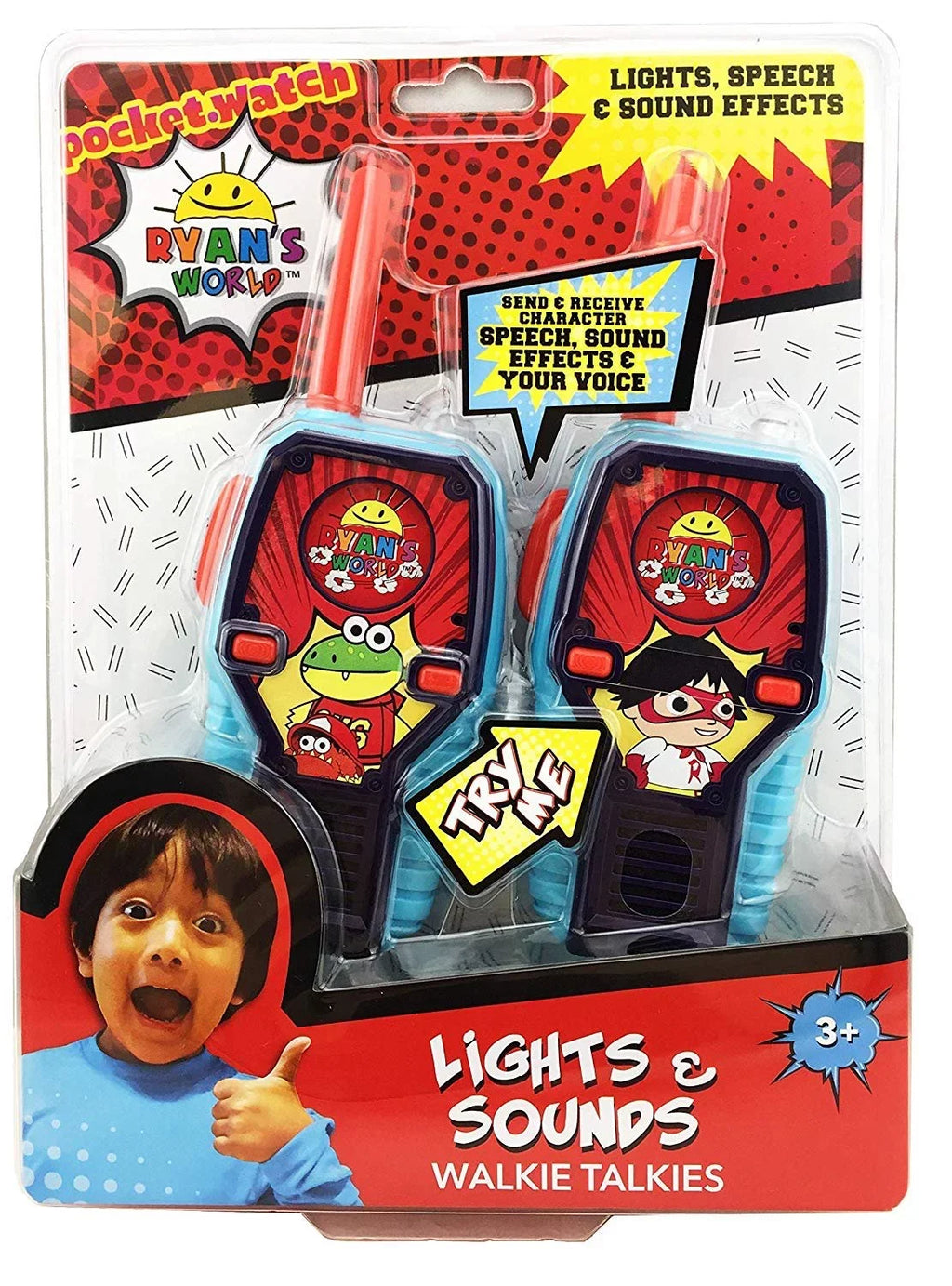 with Sounds Lights Talkies FRS and Ryans for World Walkie Kids