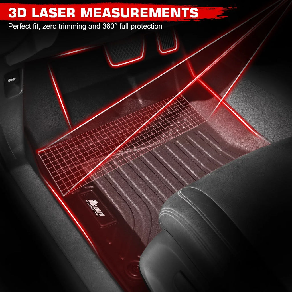 Set 3D Mat Black Interior Tray All Floor Floor Trunk Trunk Car Rear Mats Cargo + Motorsports X1 climate with TPE 2023-2024 Anti-Slip Accessories Compatible Full U11 Liners Ikon Waterproof 4PC Mats