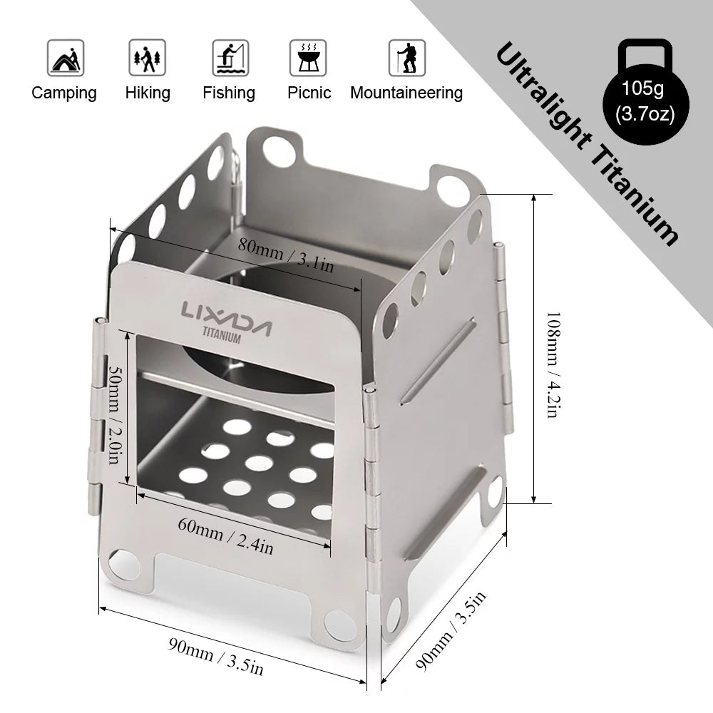 Pocket Stove Lixadafurnace,StovePicnic Stove Wood Pocket Stove Stove Portable Zdhf Stove Stove Stove With Jinmie Pocket Wood Rookin With
