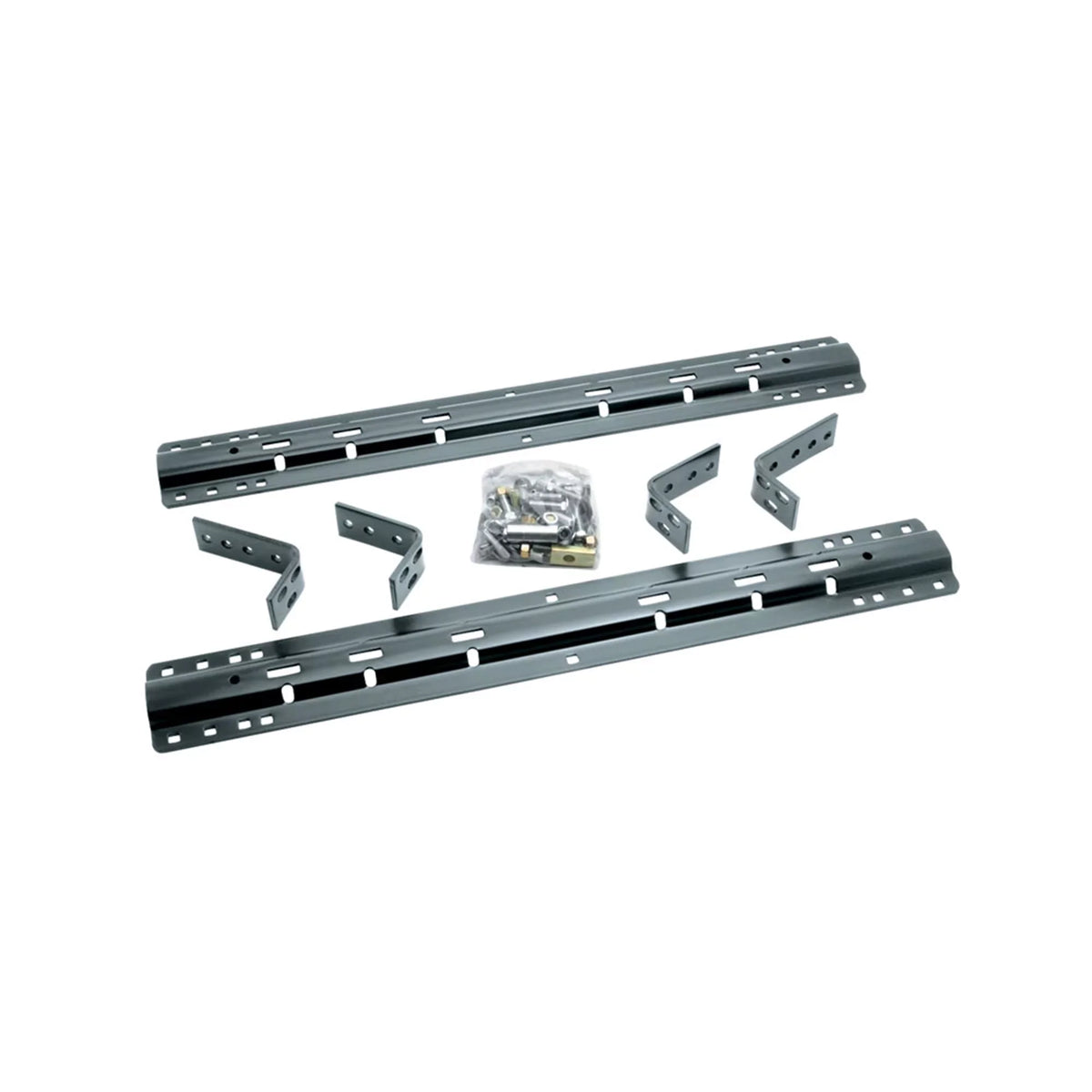 Brackets Mounting Wheel Rails Draw Fifth Tite and with Hitch Kit System