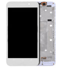 ZenFone With Z010D Asus / For / Compatible Max LCD Assembly Replacement (White) (ZC550KL Frame Z010DA)
