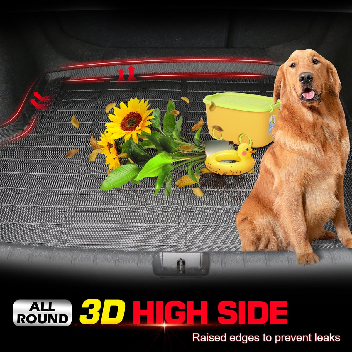 Set 3D Mat Black Interior Tray All Floor Floor Trunk Trunk Car Rear Mats Cargo + Motorsports X1 climate with TPE 2023-2024 Anti-Slip Accessories Compatible Full U11 Liners Ikon Waterproof 4PC Mats