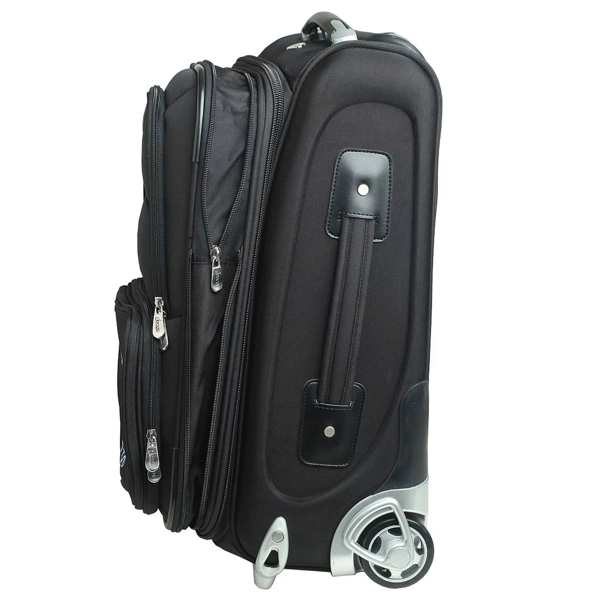 Softside 21" Carry-On Hawkeyes Iowa Suitcase Rolling MOJO
