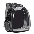 Dog Bunny, Backpack, exterior Travel, Capsule Use- Ventilate Backpack Cats Backpack Bubble Backpack Puppies Bag, Black Cat Pet for and Transparent for Dogs Small Airline-Approved Hiking Carriers