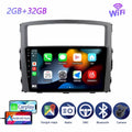 Auto V90 With 2014 Screen Radio Pajero Android Navi 2006 Car For Mitsubishi GPS Carplay V80 Stereo 4 - Android