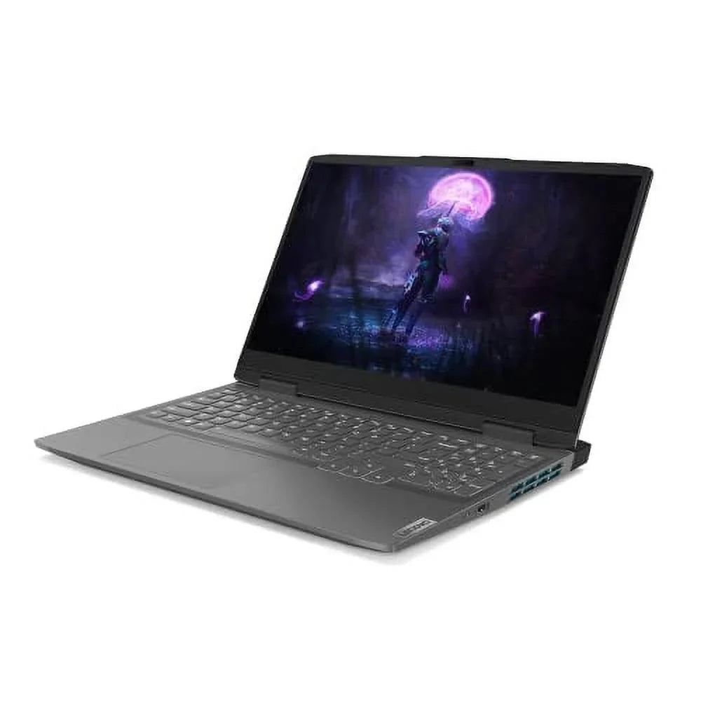 Gen Windows Gaming Wi-Fi Lenovo DDR5 6, KB, 4060, 144Hz 11 PCIe GeForce SSD, FHD 32GB RAM, RTX Webcam, Display, Backlit Home, Intel LOQ Grey NVIDIA i7-13700H, RJ45, 15.6" 13th HDMI, Laptop, 512GB