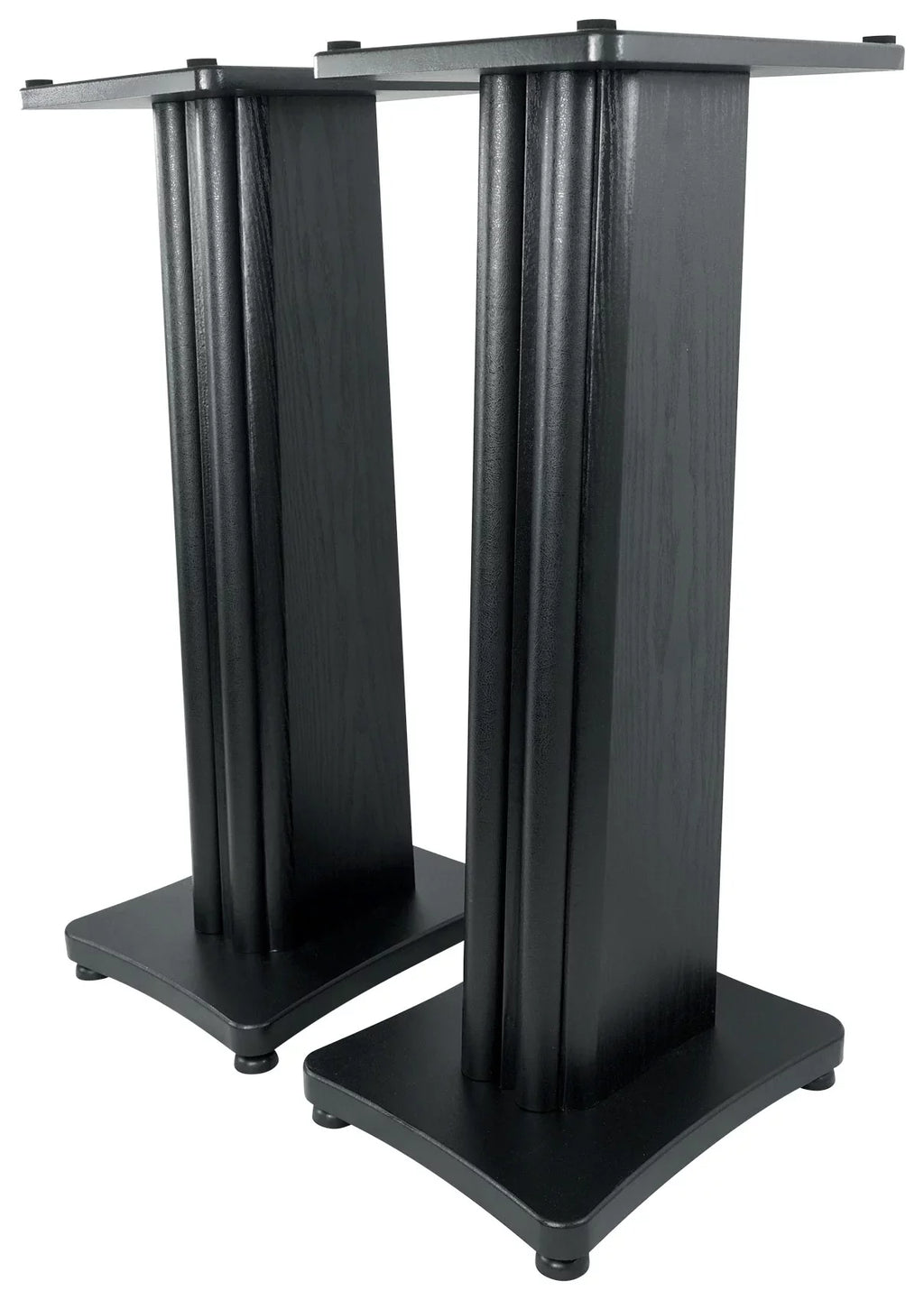 USB Studio 8" Rockville APM8W Monitor Black Speakers+28" Stands Premium (2)